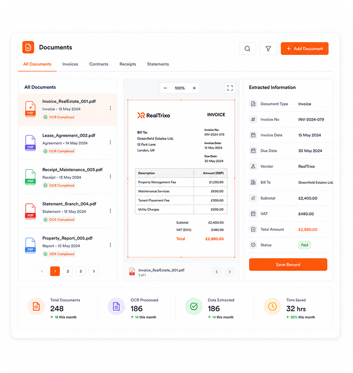 Cuts Down Administrative Tasks Through OCR-Enabled Digital Records