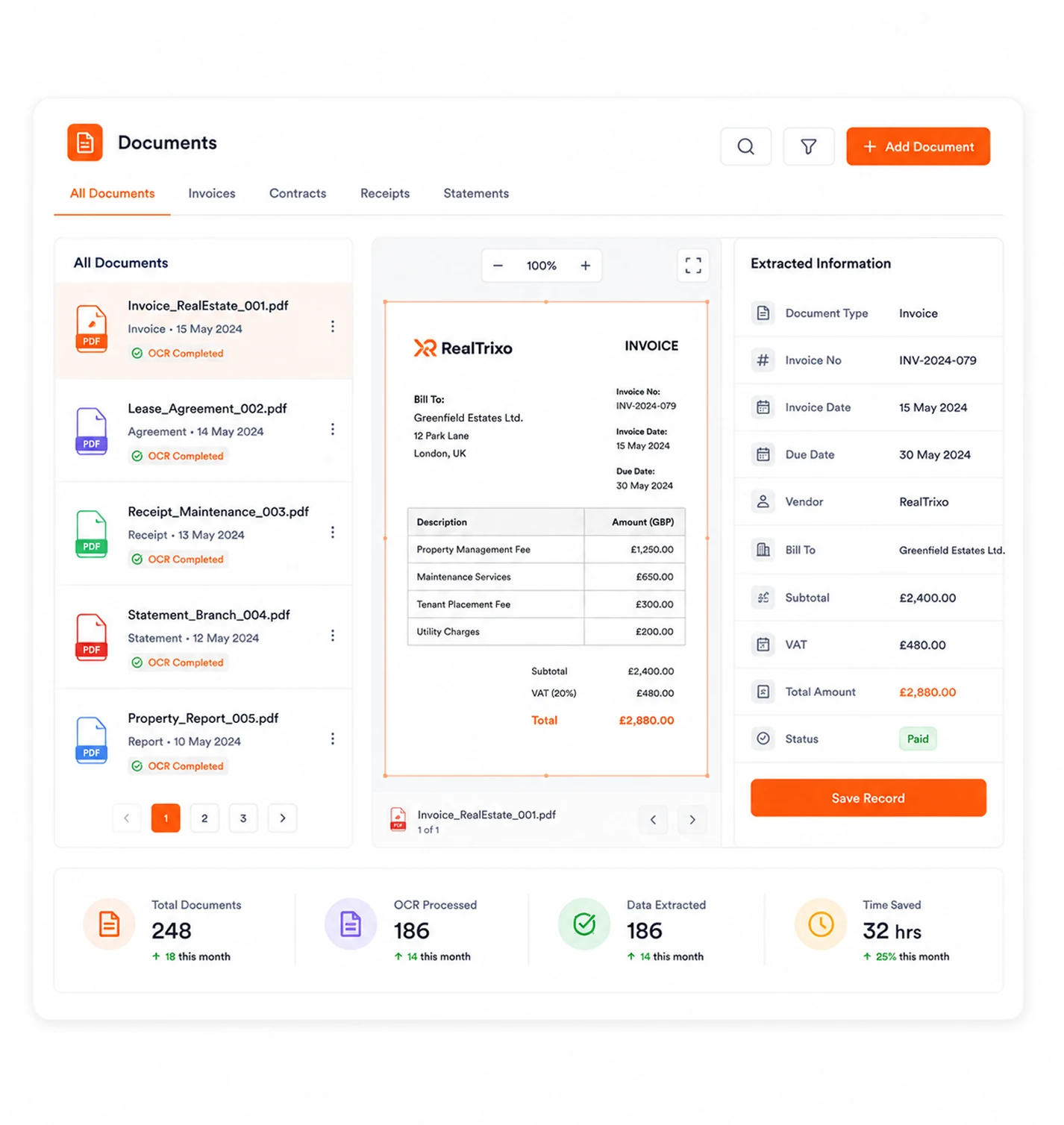Cuts Down Administrative Tasks Through OCR-Enabled Digital Records